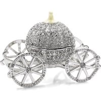 Treasured Trinkets Crystal Carriage Trinket Box - P1283 Treasured Trinkets Crystal Carriage Trinket Box - P1283