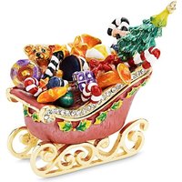 Craycombe Trinkets Christmas Sleigh Trinket Box - P1304