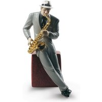 Lladro 01009330 Jazz Saxophonist - P4479