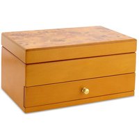 Oriental Rose Oak Finish Jewel Case - P55174
