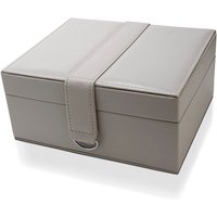 Mele & Co Dove Grey PU Jewellery Box - P56157