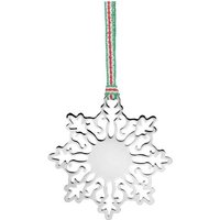 Newbridge Silver Plated Snowflake Christmas Ornament - P59163