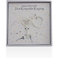 21st Keepsake Keyring - P71216