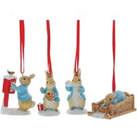 Beatrix Potter A29927 Peter Rabbit Hanging Ornaments - P8789