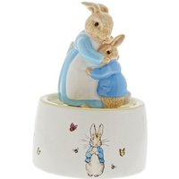 Beatrix Potter A30003 Mrs. Rabbit And Peter Musical Figurine - P8799
