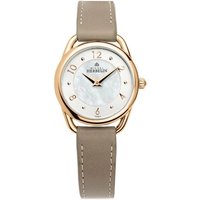 Herbelin 17497PR29GR Equinoxe Taupe Leather Strap Watch - W03123