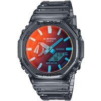 Casio G-SHOCK GA-2100TLS-8AER Grey Jelly Strap Watch - W17530