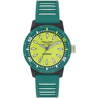 Aston Martin MTFK1F501 Aramco Formula 1 Green Silicone Strap Watch - W2082