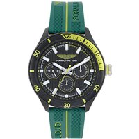 Aston Martin MTFP1F501 Aramco Formula 1 Green Silicone Strap Watch - W2086