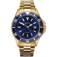 Sekonda 1516 Gold Plated Sports Bracelet Watch - W31244