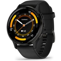 Garmin Venu 3 010-02784-01 Black Silicone Strap Smartwatch - W47298