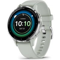 Garmin Venu 3S 010-02785-01 Sage Grey Silicone Strap Smartwatch - W47300