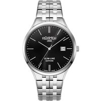 Roamer 512833 41 55 20 Slim-Line Classic Black Dial Watch - W60152