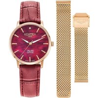 Roamer 989847 46 60 05 Valais Red Watch With Interchangeable Strap - W60281