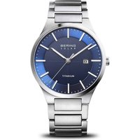 BERING 15239-777 Titanium Solar Bracelet Watch - W74204