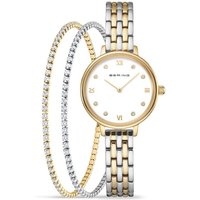 BERING 11028-714-GWP Two Tone Watch And Bracelets Set - W74284