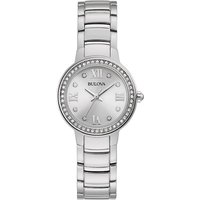 Bulova Crystal 96L280 Stainless Steel Bracelet Watch - W83149