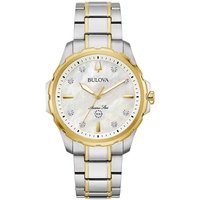 Bulova Marine Star 98P227 Series "B" Two Tone Bracelet Watch - W83214