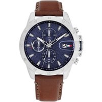 Tommy Hilfiger 1792195 Brown Leather Strap Watch - W95368