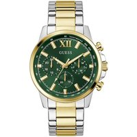GUESS GW0900G5 Walker Two Tone Green Dial Bracelet - W96373