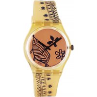 Swatch Sketch 1993 Collectable Patterned Strap Watch- GP106 - Z4324
