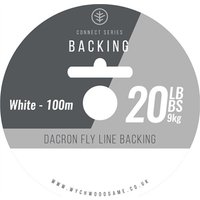 Wychwood Dacron Fly Line Backing - 20LB White 100m