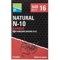Gear and Tackle 2 Preston Innovations Natural N-10 Hooks - Size 20
