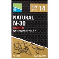 Preston Innovations Natural N-30 Hooks - Size 10