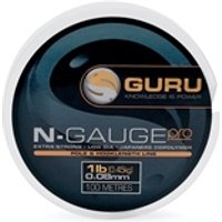 Guru N-Gauge Pro Pole & Hooklength Line - 1lb / 0.45kg 0.08mm