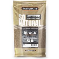 Sonubaits So Natural Non-Fishmeal Groundbait - Black 1kg