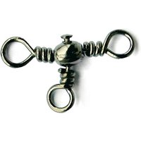 Mustad MA024-BN (77700) Three Way Cross Barrel Swivel - Size 3/0