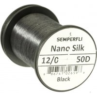 SemperFli Nano Silk 50D - 12/0 Black+