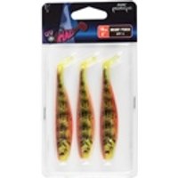 Fox Rage Pro Shad Multipacks - 10cm UV Bright Perch x 3pcs