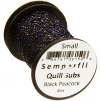 SemperFli Quill Subs - Small - Black Peacock