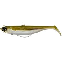 Savage Gear Savage Minnow Weedless 12.5cm 28g Sinking - Khaki 2+1