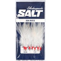 Shakespeare White Mackerel Feathers - 7 Hook