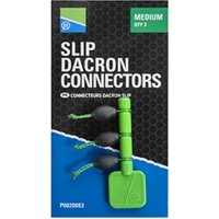 Preston Innovations Slip Dacron Connector - Medium