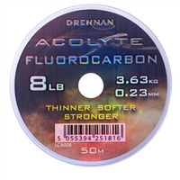 Drennan Acolyte Fluorocarbon - 8lb 0.23mm