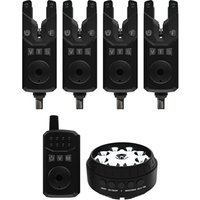 Sonik SKS2 Bite Alarm - 4+1 Set + Bivvy Lamp