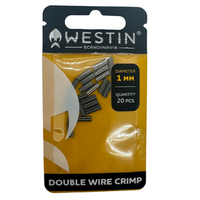 Westin Double Wire Crimp - 1.5mm 20Pcs