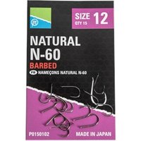 Preston Innovations Natural N-60 Hooks - 12