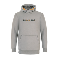 Guru Circles Hoodie Grey - XXXL