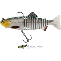 Fox Rage Ultra UV Jointed Replicant 23cm 150g Lure - Silver Halo