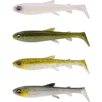 Savage Gear 3D WHITEFISH SHAD 9CM CLEAR WRT MIX 4PCS