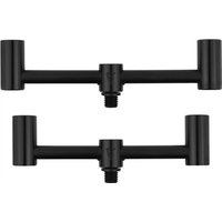 Fox Black Label Slim 2 Rod Buzz Bars 110mm 125mm
