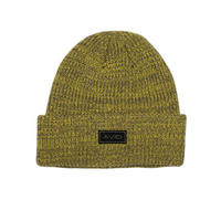 Avid Marl Knit Beanie - Green