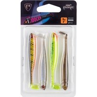 Fox Rage UV Mini Tiddler 8cm Mixed Colour Lure Pack
