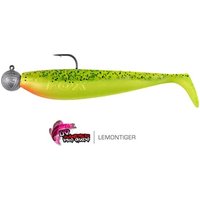 Fox Ultra UV Zander Pro Shad 7.5cm Loaded Lure - UV Lemon Tiger