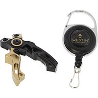 Westin MICRO LINE CUTTER + PIN ON REEL (INCL. SPARE BLADES) S 2.5"/6.3CM BLACK SAND