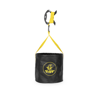 Black Cat Collapsible Water Bucket